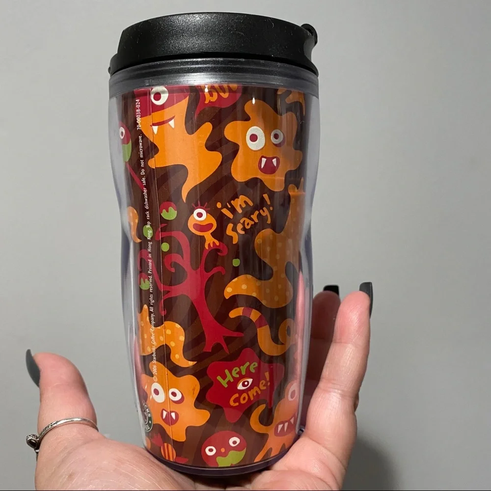 2006 Starbucks Glow In The Dark Halloween Tumbler